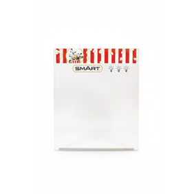 SMART Theatre Popcorn Cart Replacement Side Glass