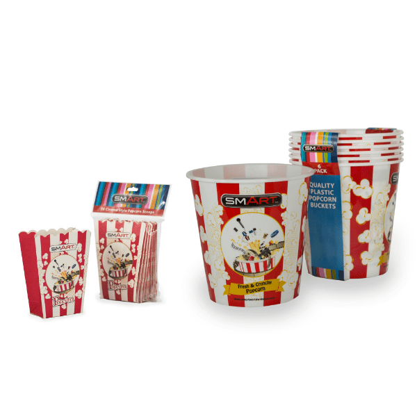 SMART Popcorn Buckets and Scoops