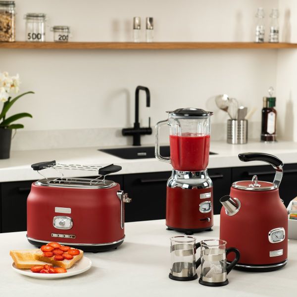 Westinghouse Retro Series GB Table blender Red 1.5 Liter